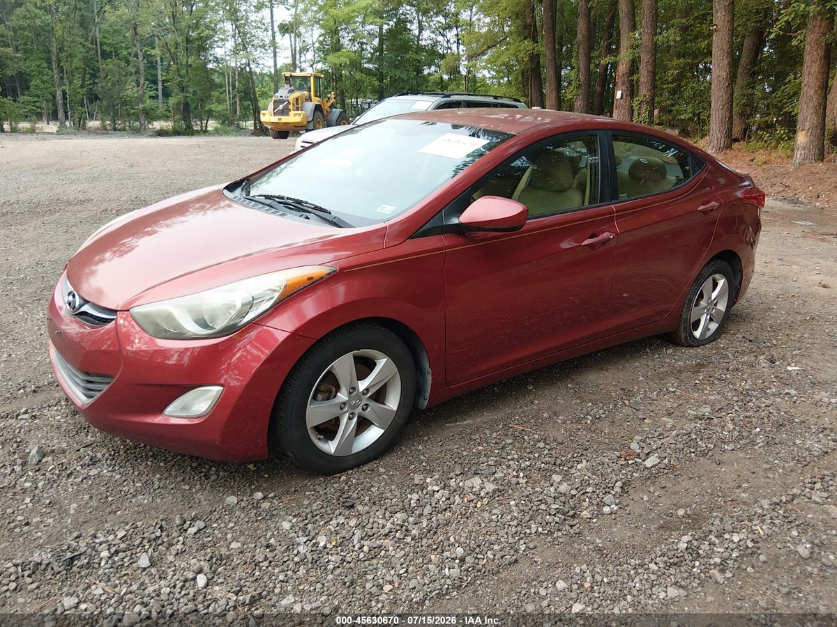 2013 HYUNDAI ELANTRA GLS — снимка 2