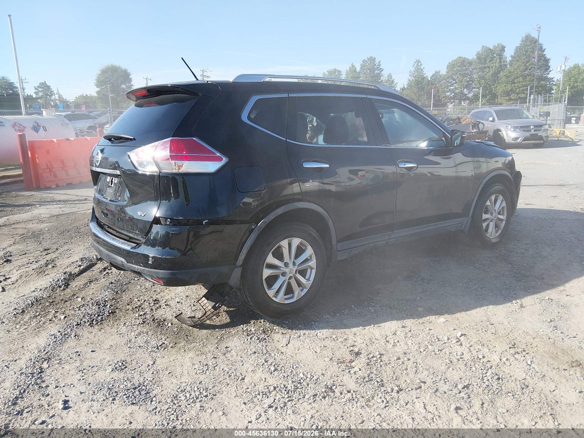 2016 NISSAN ROGUE SV — снимка 4