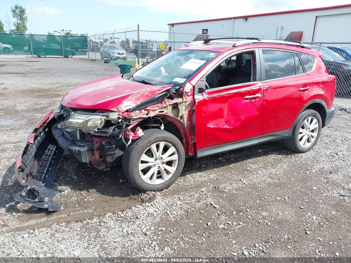 2013 TOYOTA RAV4 LIMITED — снимка 2