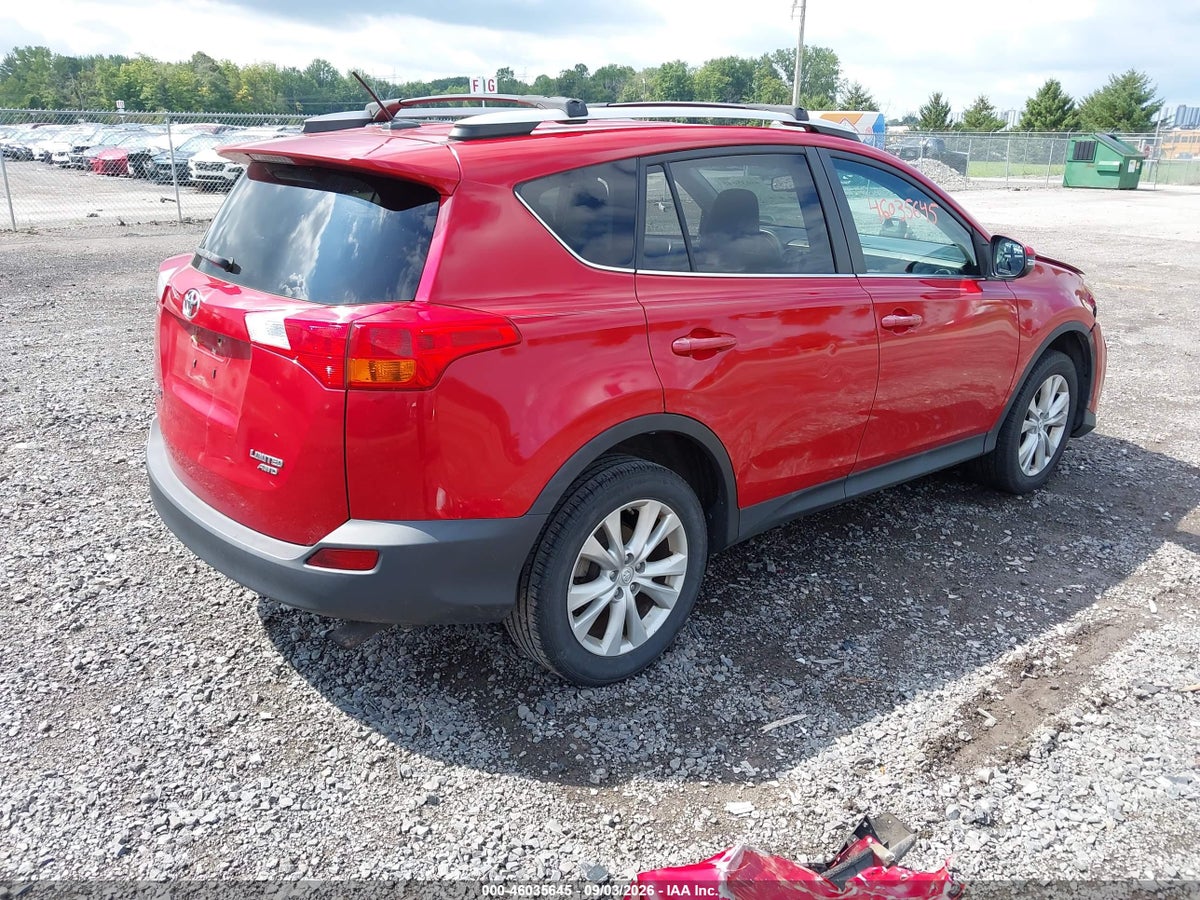 2013 TOYOTA RAV4 LIMITED — снимка 4