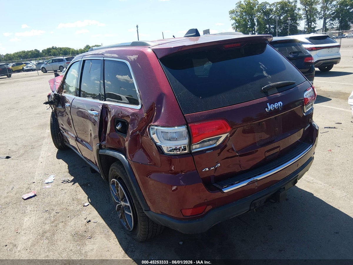2018 JEEP GRAND CHEROKEE LIMITED 4X4 — снимка 3