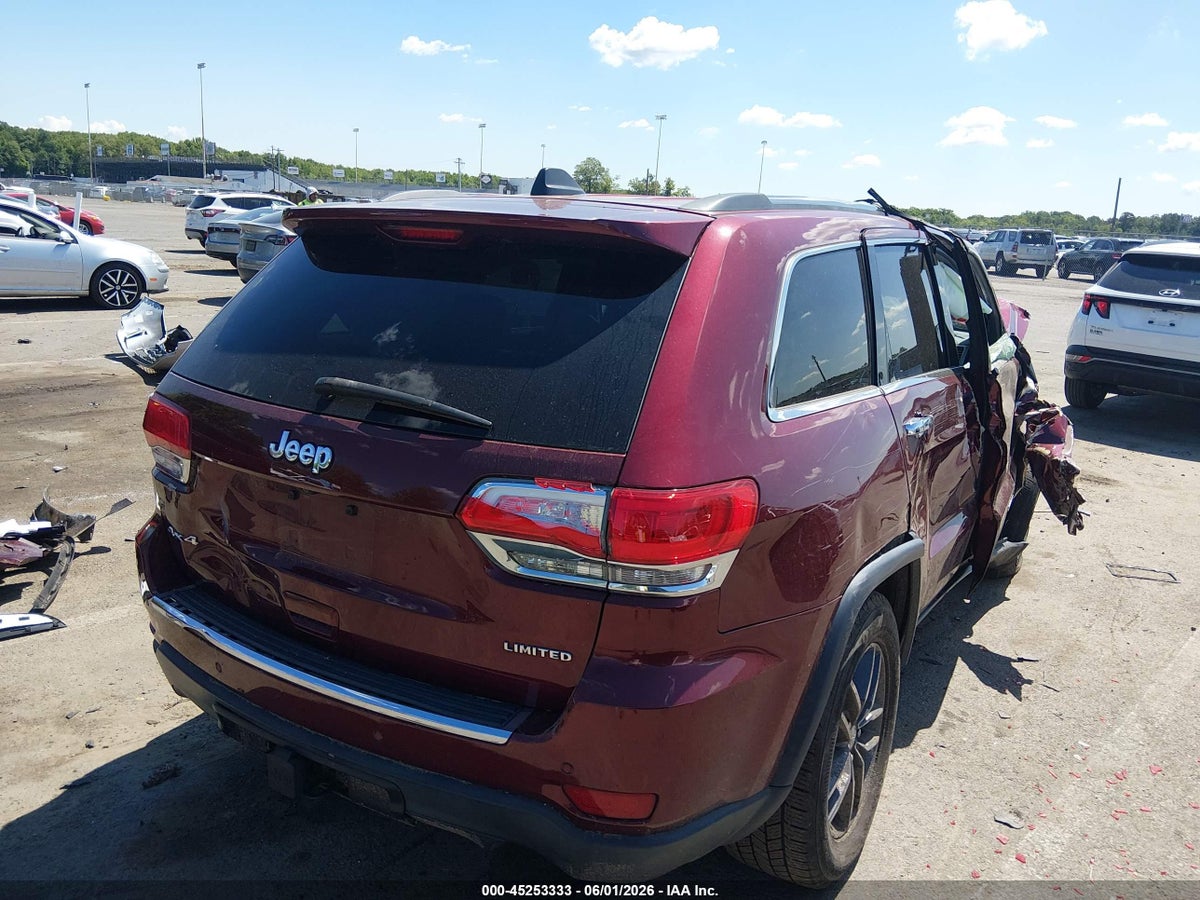 2018 JEEP GRAND CHEROKEE LIMITED 4X4 — снимка 4