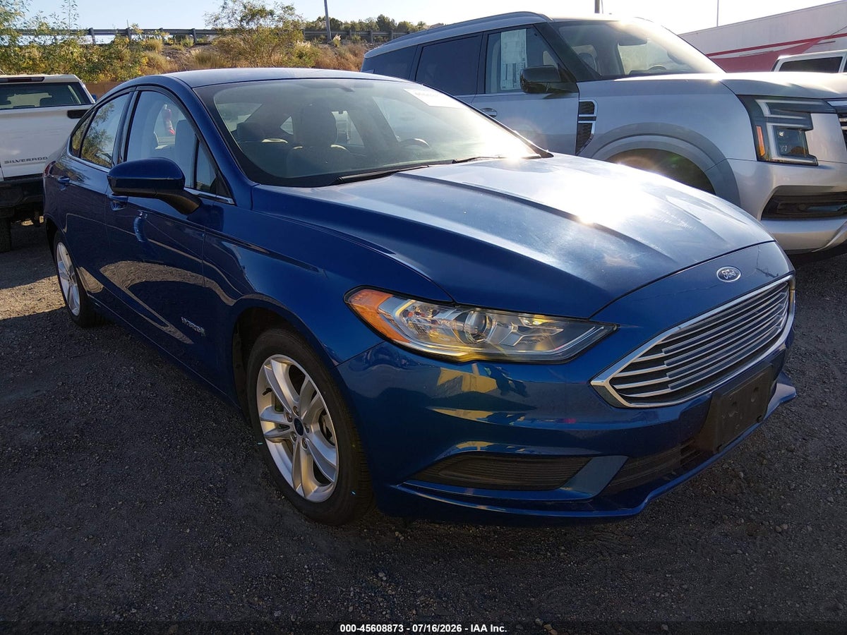 2018 FORD FUSION HYBRID S
