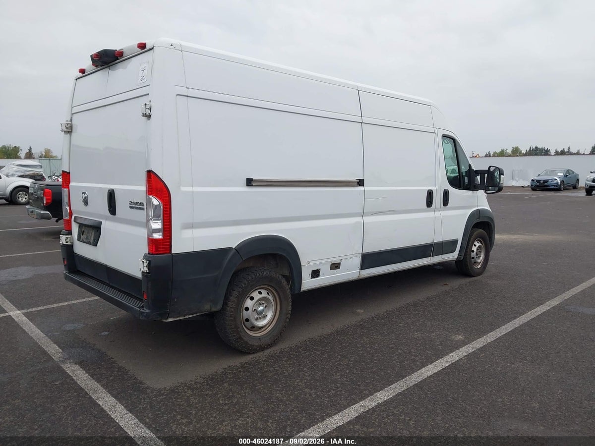 2023 RAM PROMASTER 2500 HIGH ROOF 159 WB — снимка 4