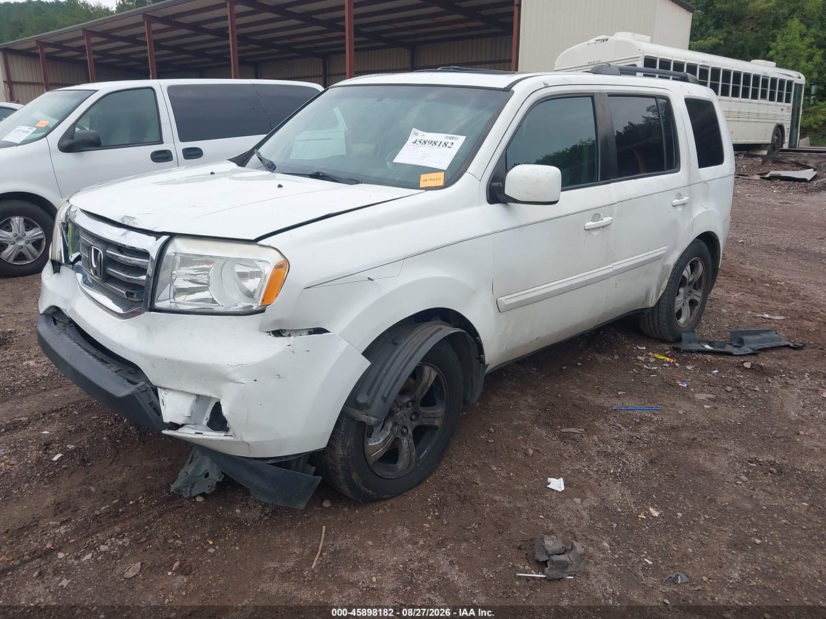 2013 HONDA PILOT EX-L — снимка 2