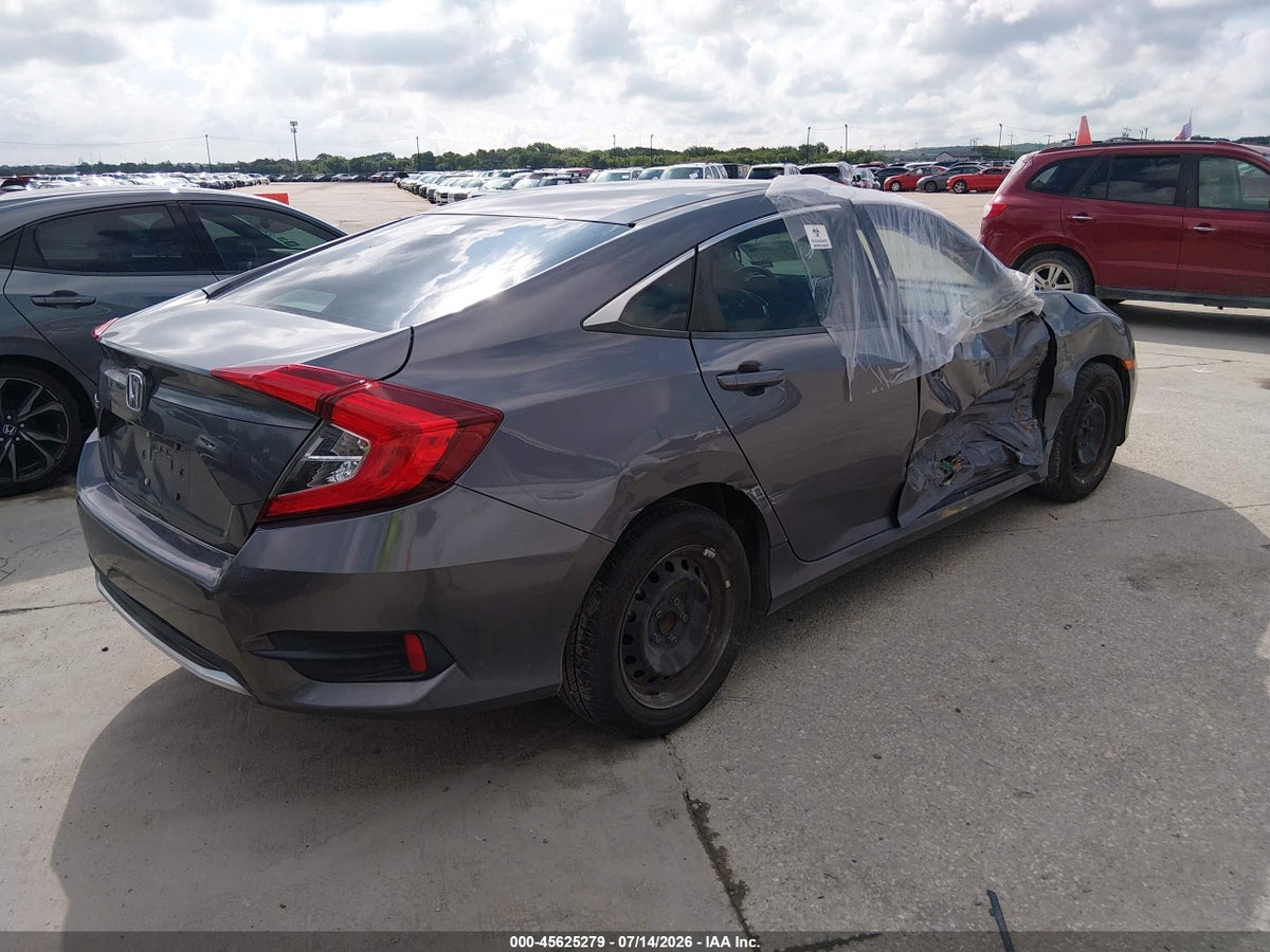 2019 HONDA CIVIC LX — снимка 4
