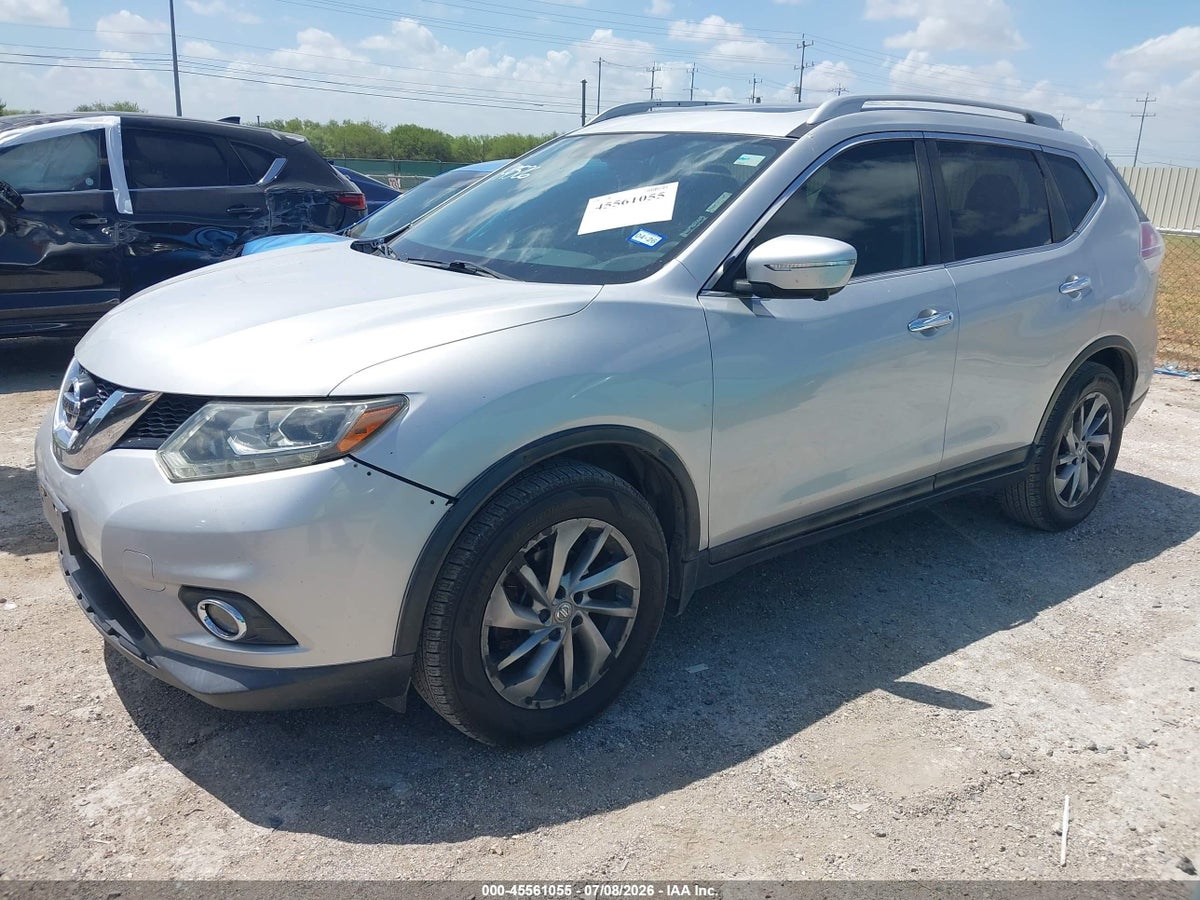 2015 NISSAN ROGUE SL — снимка 2