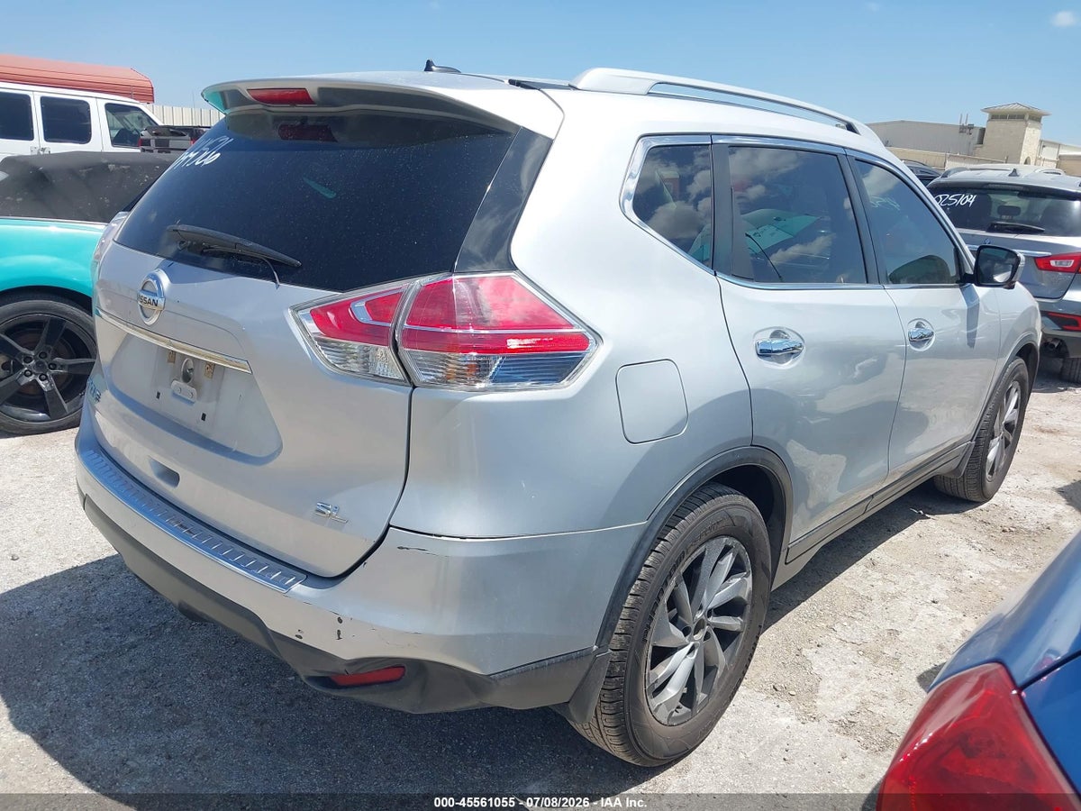 2015 NISSAN ROGUE SL — снимка 4
