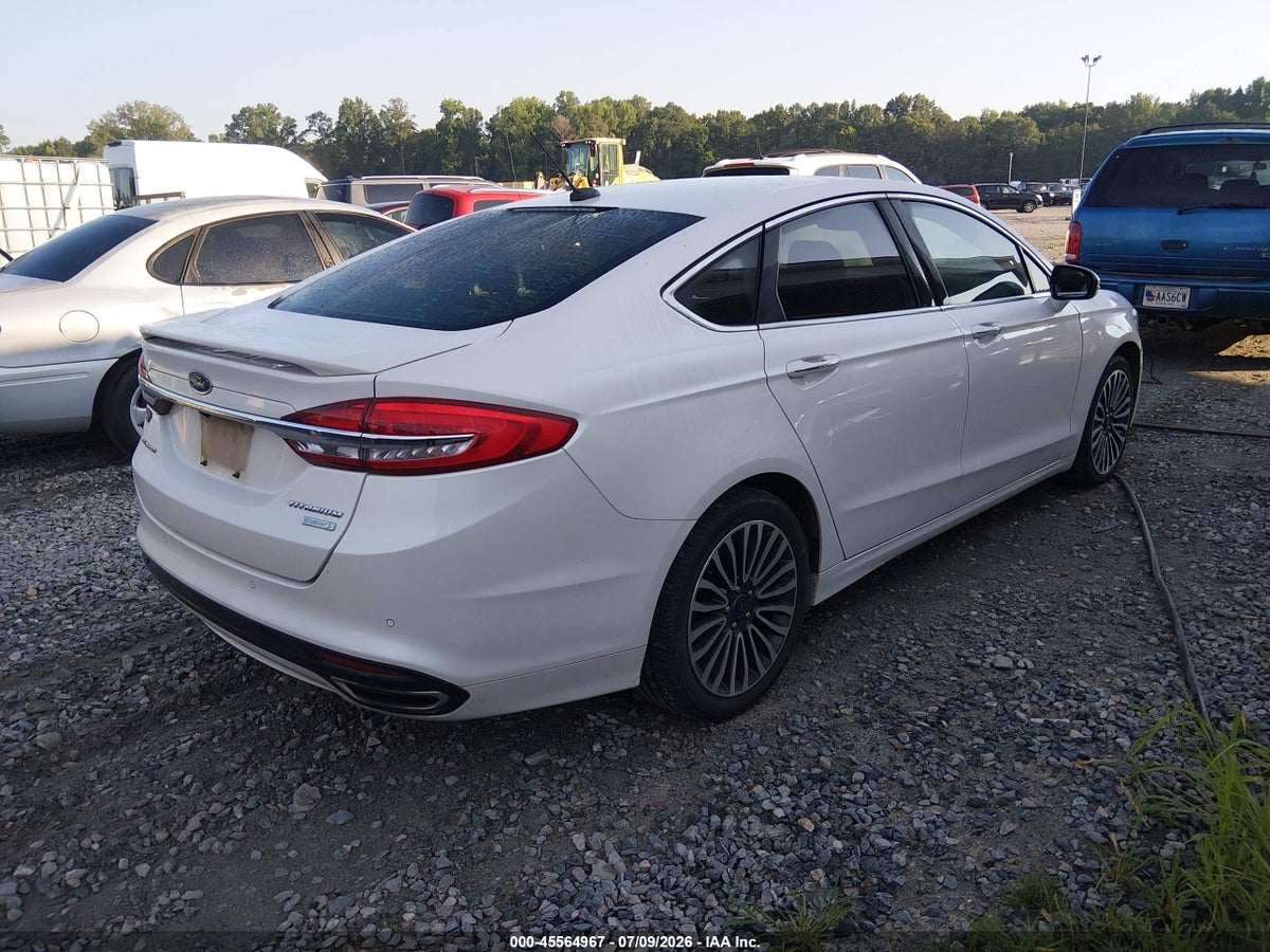 2017 FORD FUSION PLATINUM/TITANIUM — снимка 4