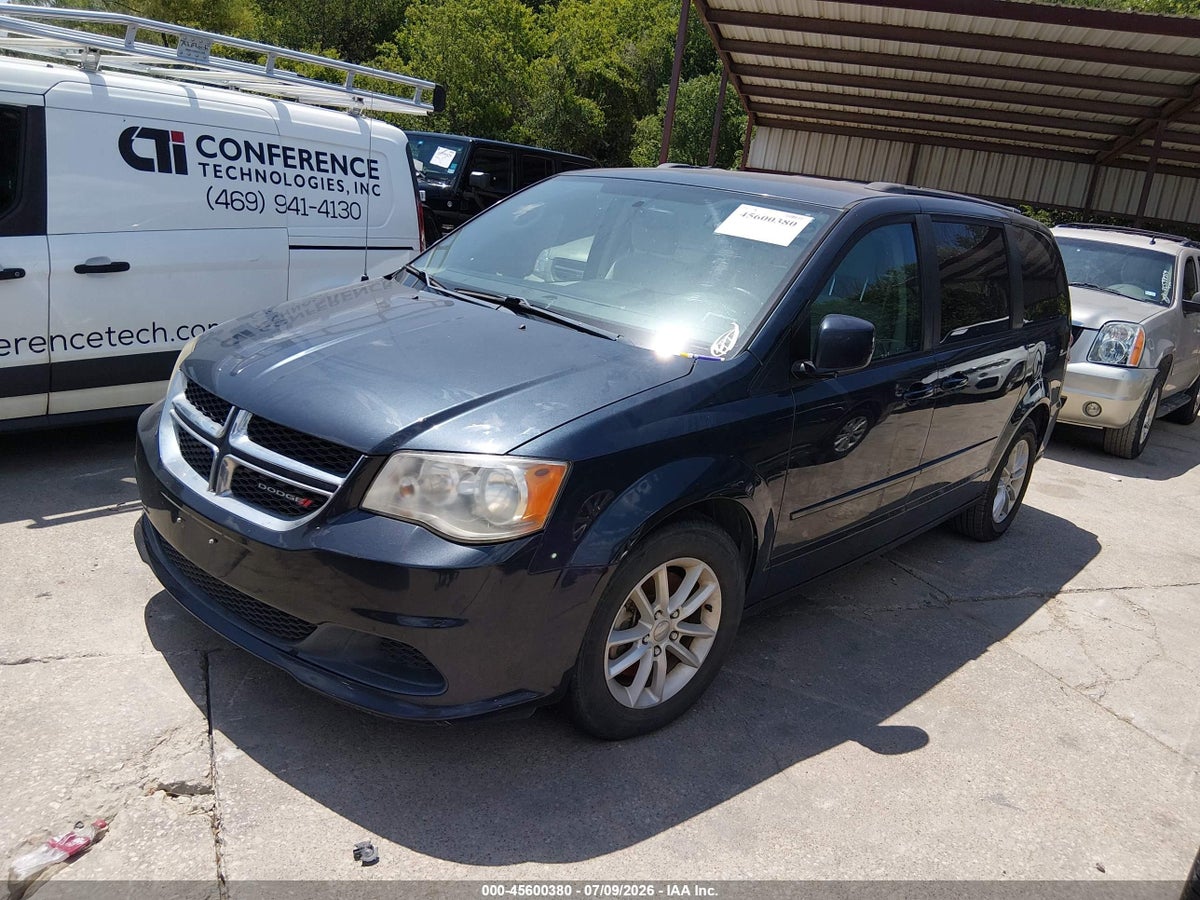 2014 DODGE GRAND CARAVAN SXT — снимка 2