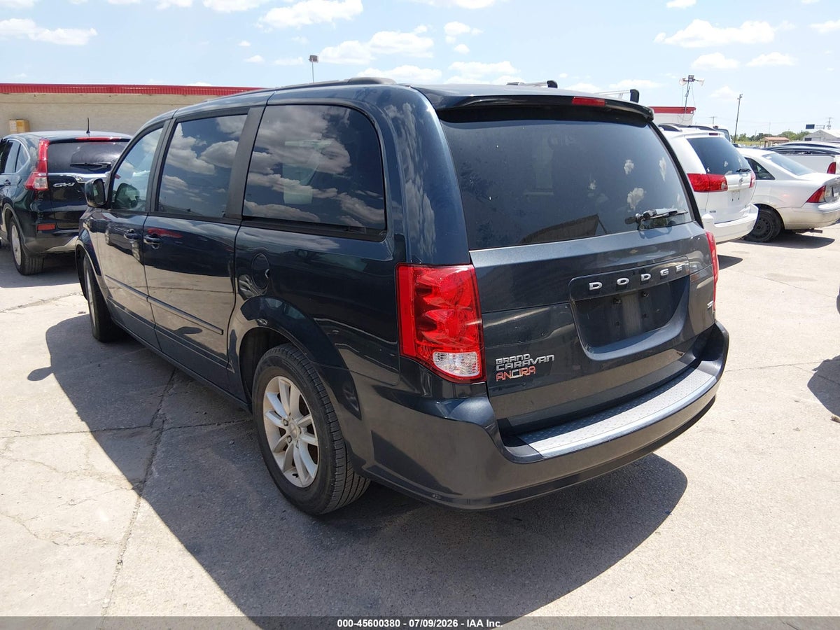 2014 DODGE GRAND CARAVAN SXT — снимка 3