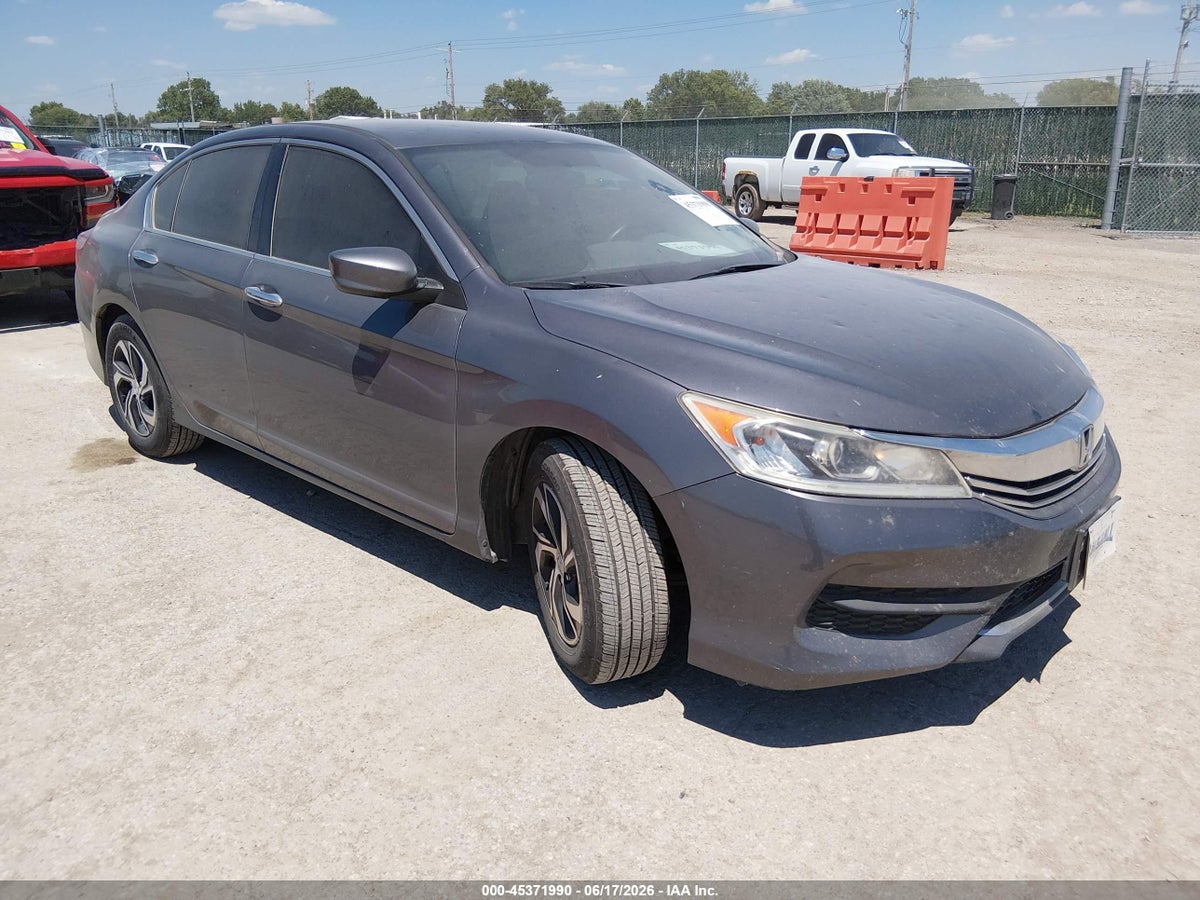 2017 HONDA ACCORD LX
