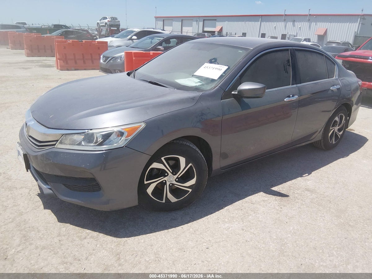 2017 HONDA ACCORD LX — снимка 2