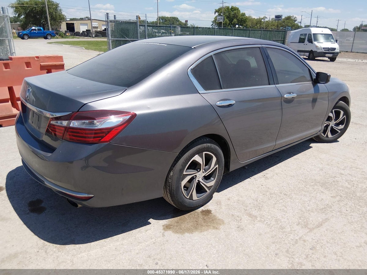 2017 HONDA ACCORD LX — снимка 4