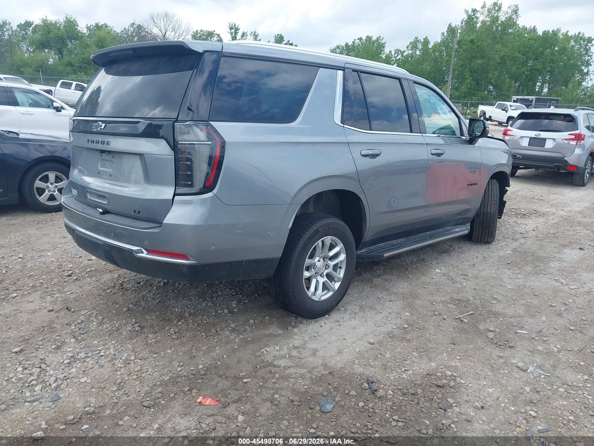 2025 CHEVROLET TAHOE 4WD LT — снимка 4
