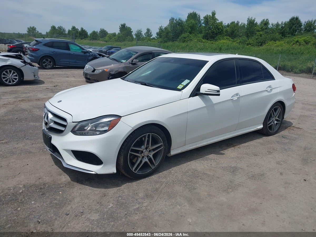 2015 MERCEDES-BENZ E 350 4MATIC — снимка 2