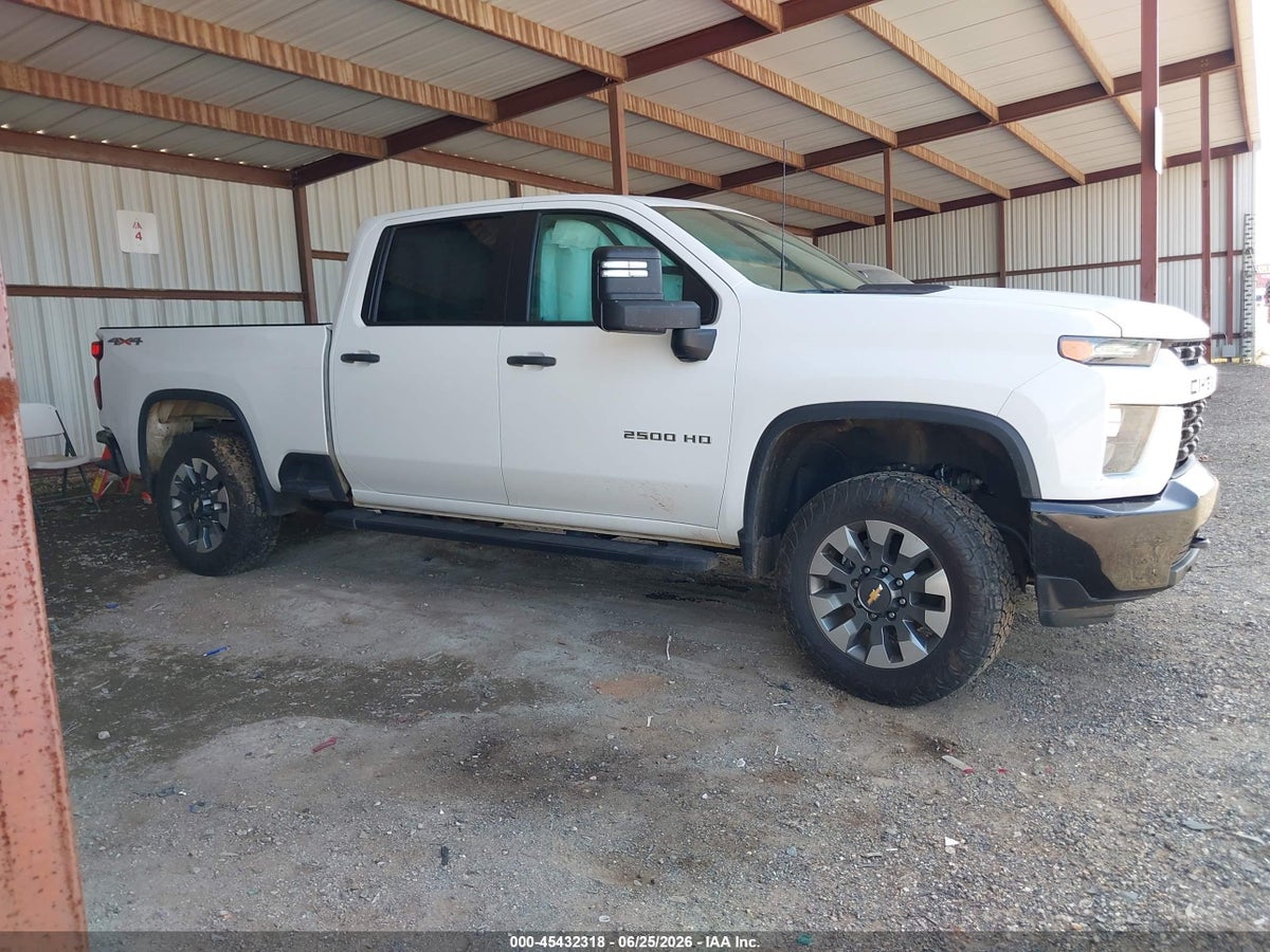 2022 CHEVROLET SILVERADO 2500HD 4WD STANDARD BED CUSTOM