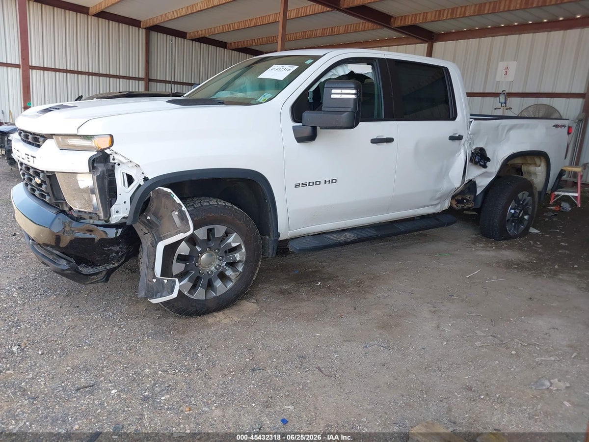 2022 CHEVROLET SILVERADO 2500HD 4WD STANDARD BED CUSTOM — снимка 2