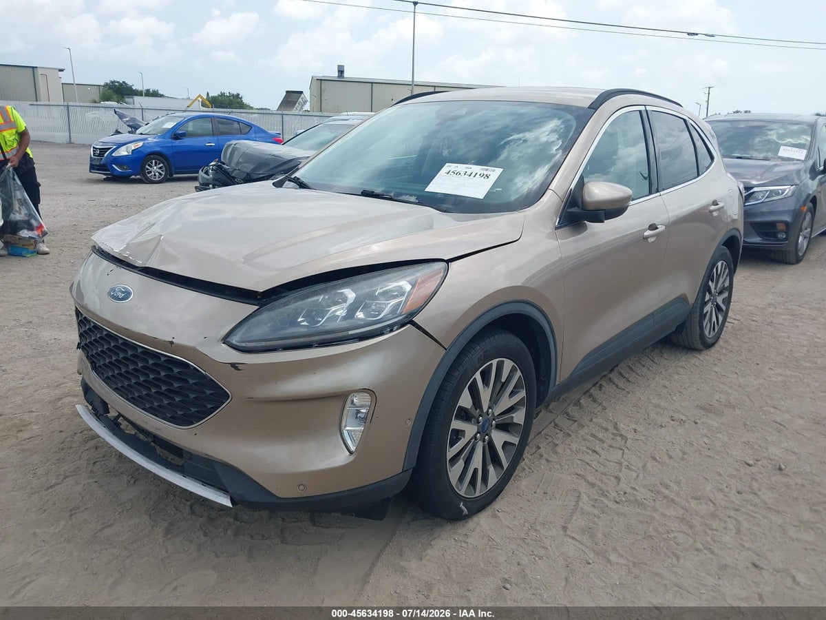 2020 FORD ESCAPE TITANIUM HYBRID — снимка 2