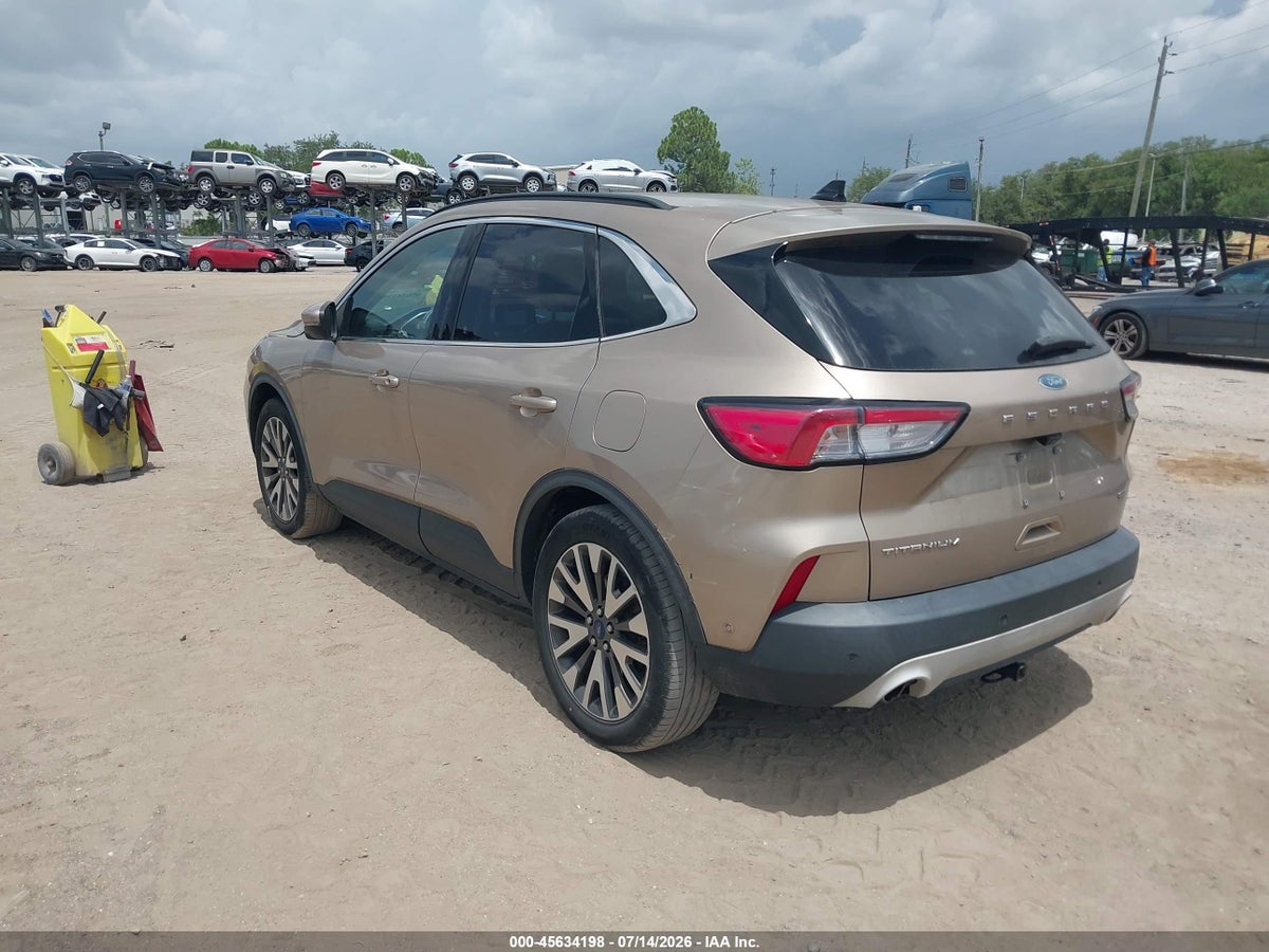 2020 FORD ESCAPE TITANIUM HYBRID — снимка 3
