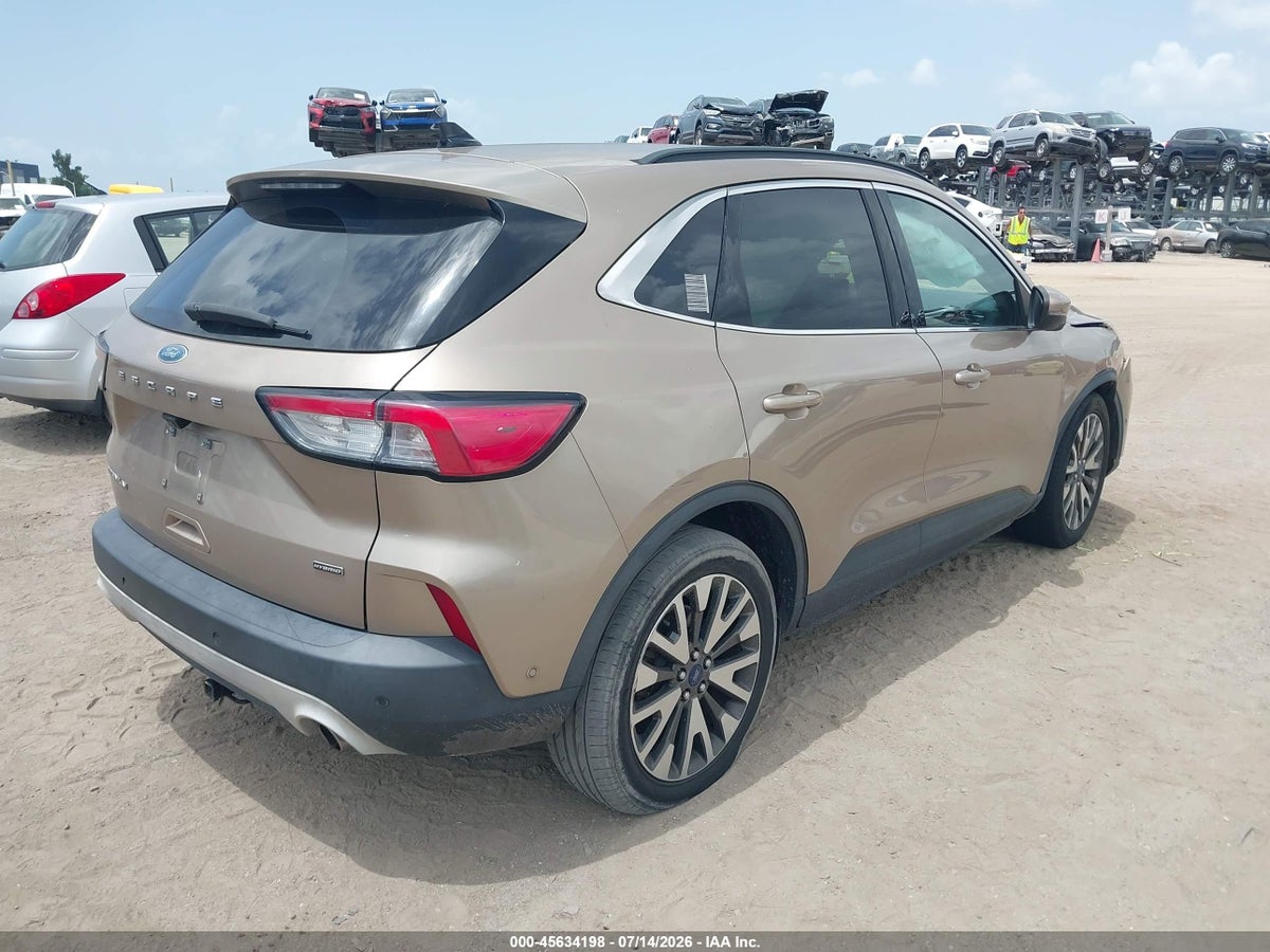 2020 FORD ESCAPE TITANIUM HYBRID — снимка 4