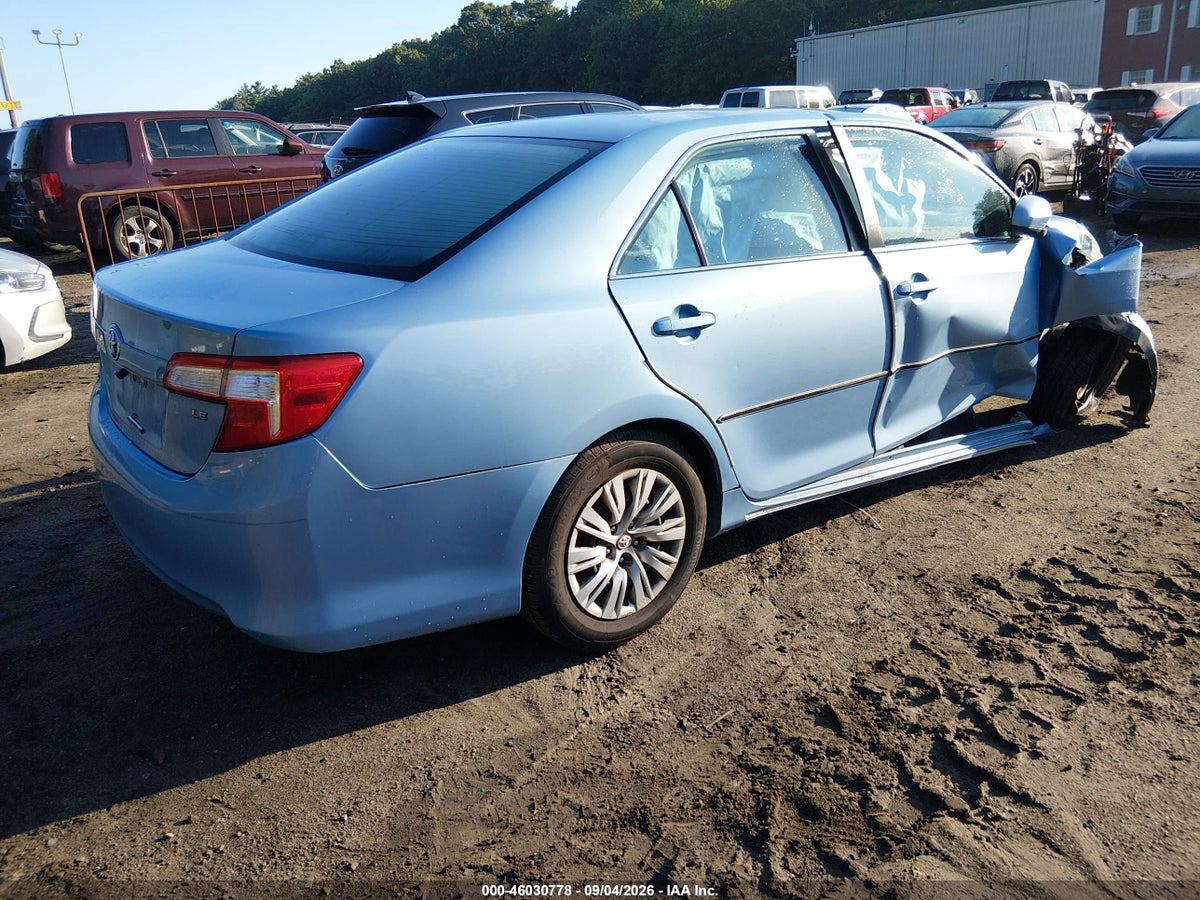 2012 TOYOTA CAMRY LE — снимка 4
