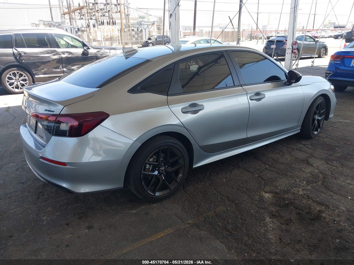 2026 HONDA CIVIC HYBRID SPORT/SPORT TOURING — снимка 4