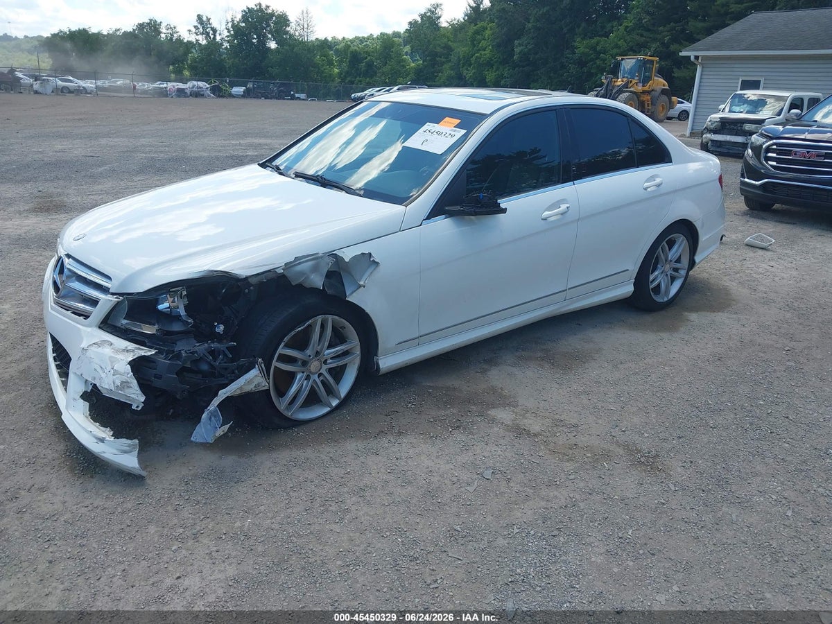 2013 MERCEDES-BENZ C 300 SPORT 4MATIC — снимка 2