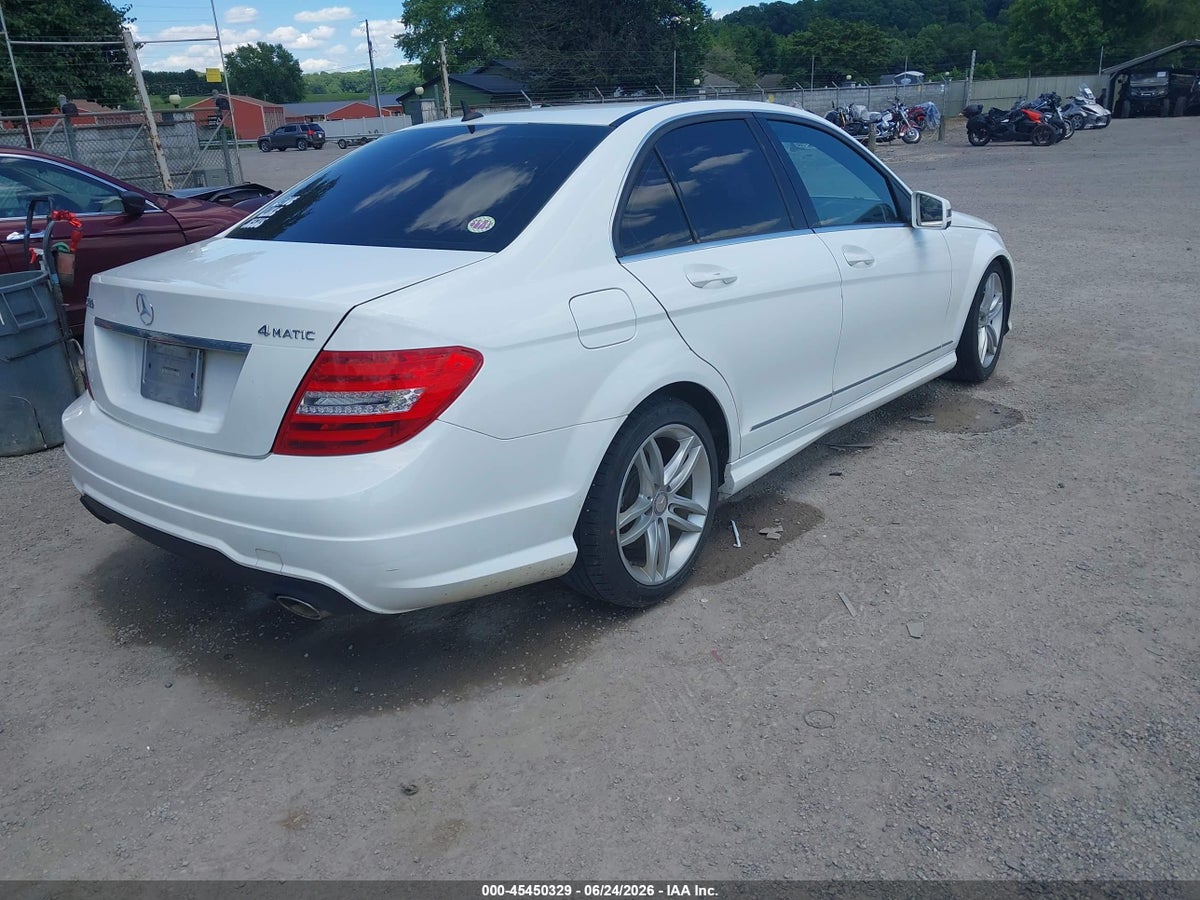 2013 MERCEDES-BENZ C 300 SPORT 4MATIC — снимка 4