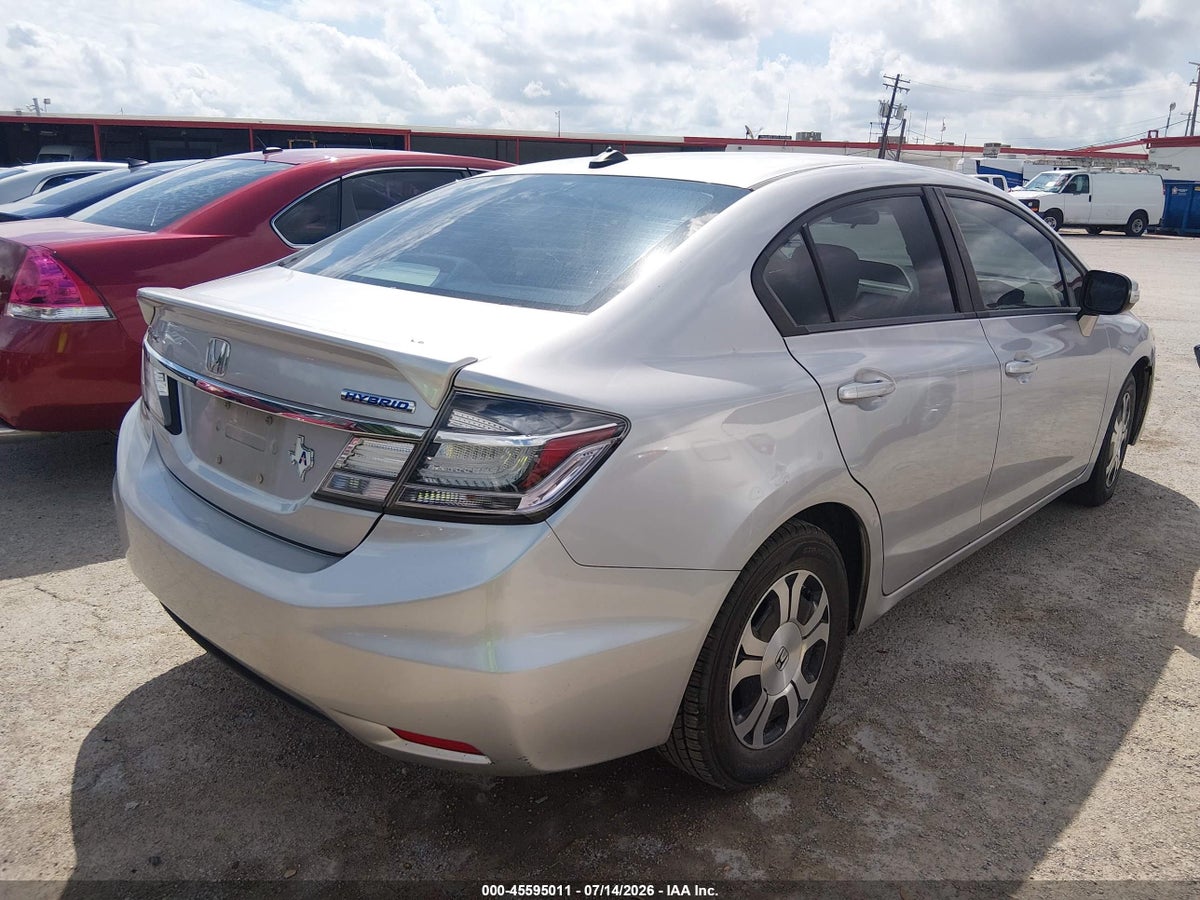 2013 HONDA CIVIC HYBRID — снимка 4