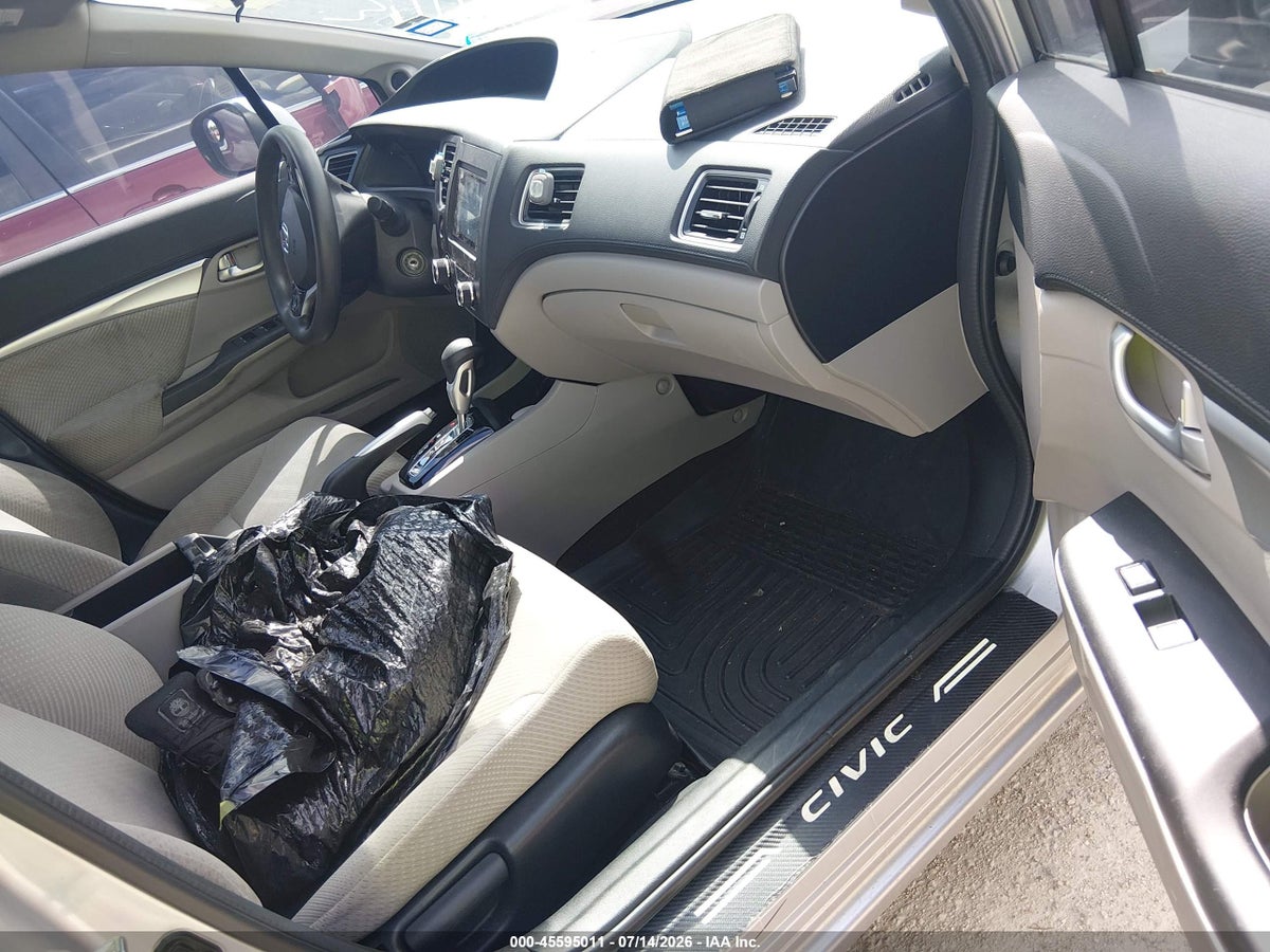 2013 HONDA CIVIC HYBRID — снимка 5