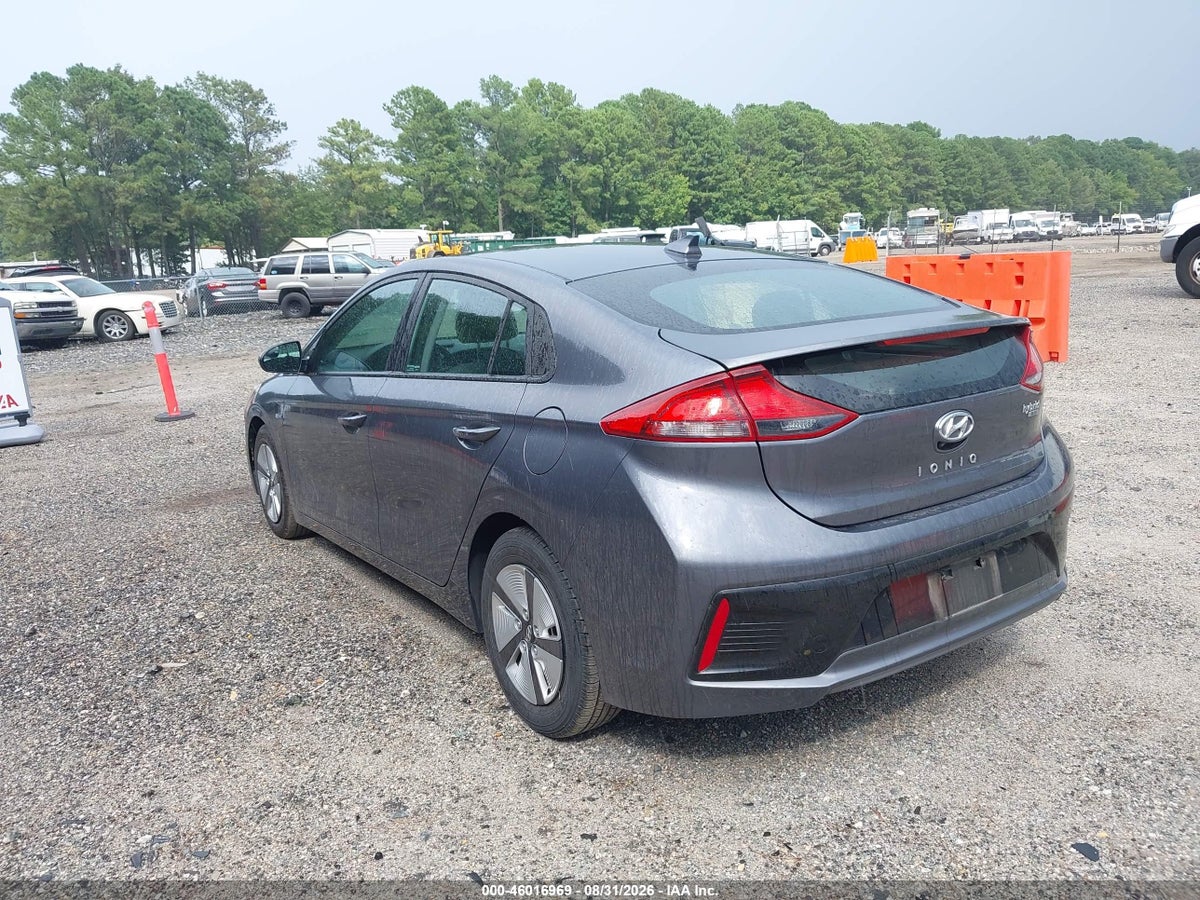 2019 HYUNDAI IONIQ HYBRID BLUE — снимка 3