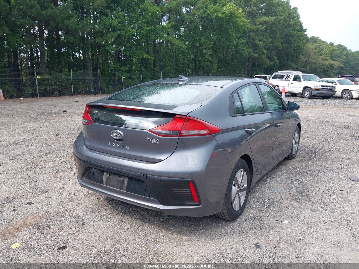 2019 HYUNDAI IONIQ HYBRID BLUE — снимка 4