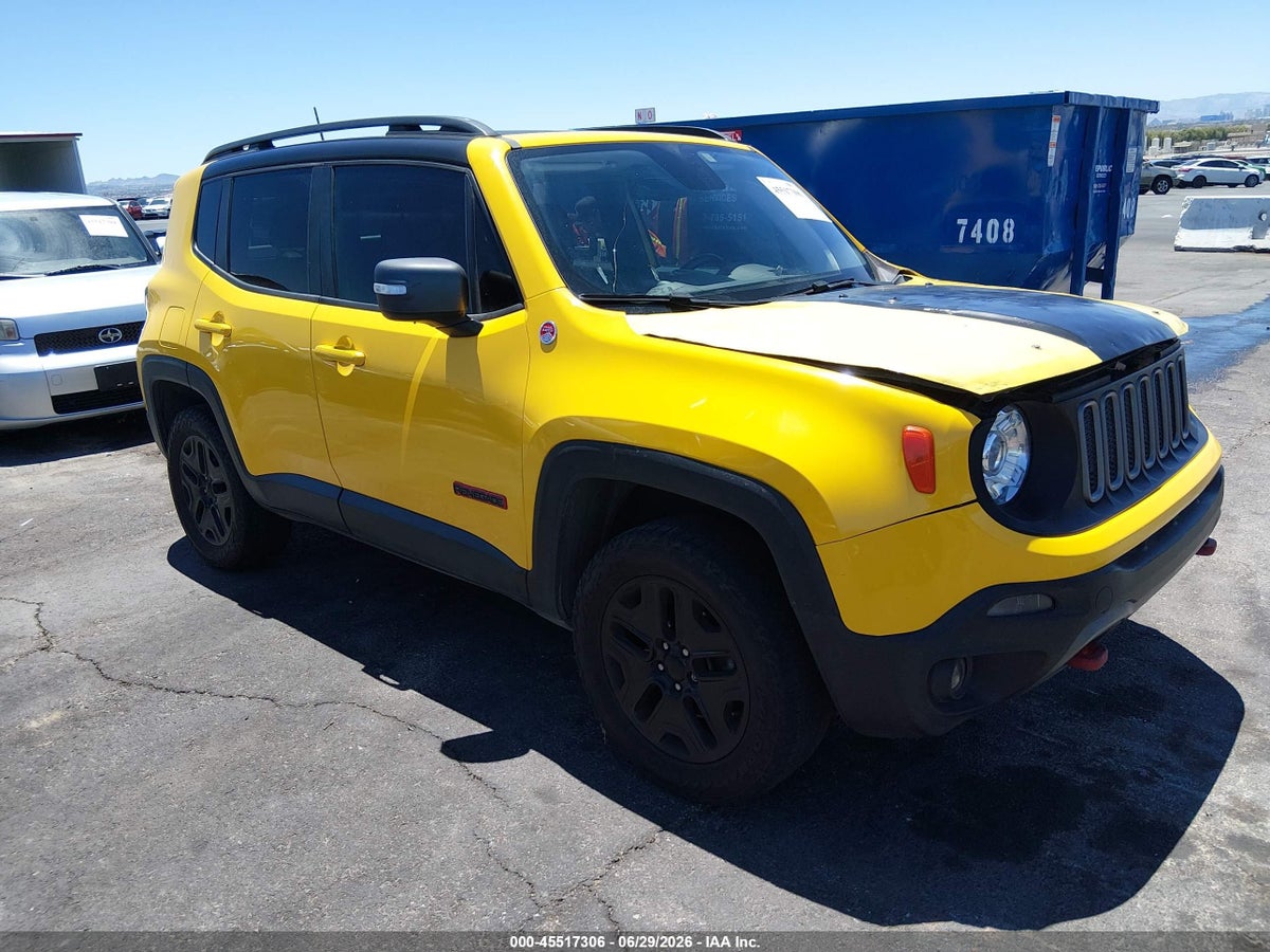 2018 JEEP RENEGADE TRAILHAWK 4X4