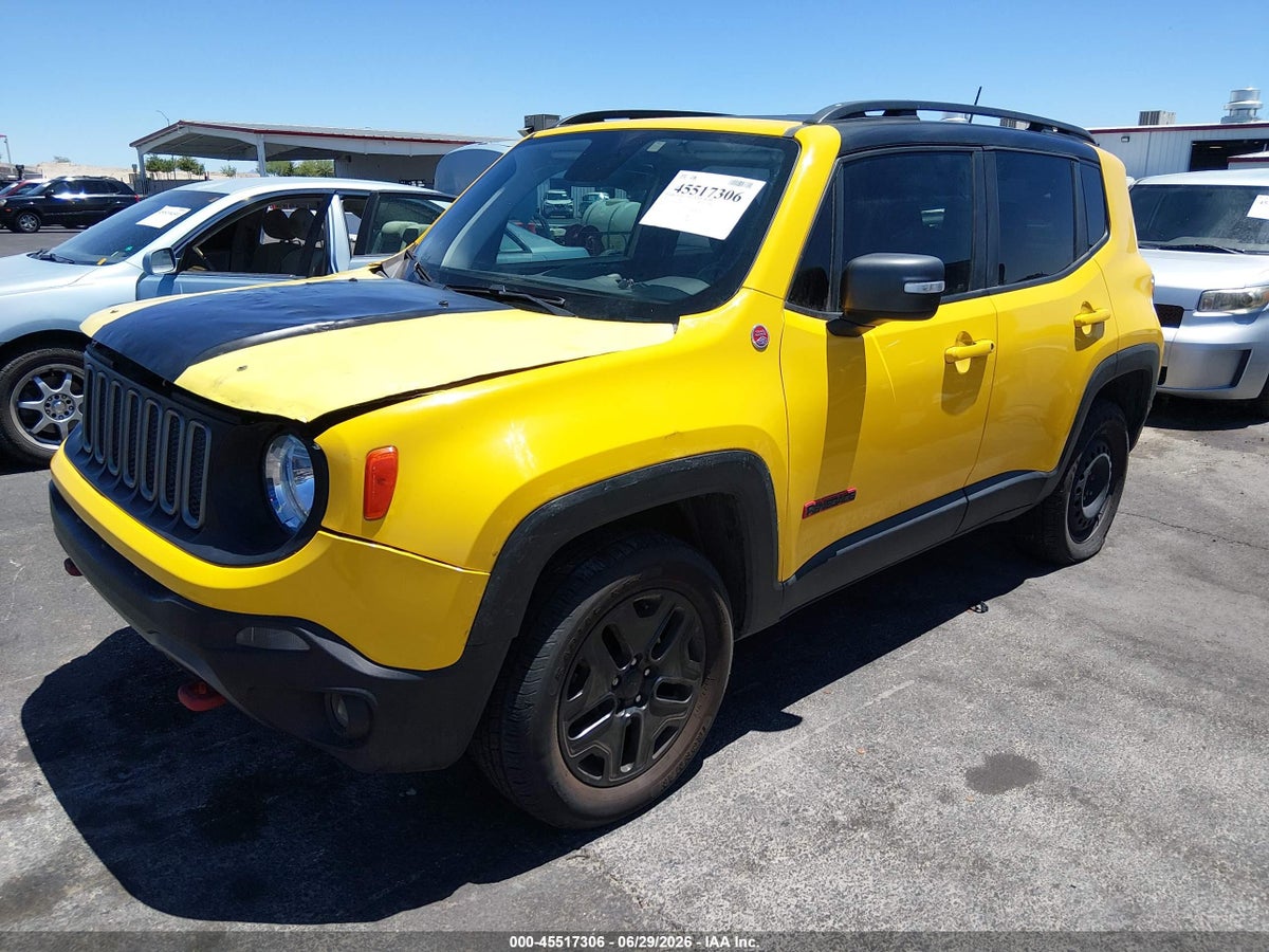 2018 JEEP RENEGADE TRAILHAWK 4X4 — снимка 2