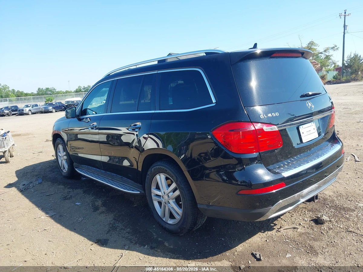 2013 MERCEDES-BENZ GL 450 4MATIC — снимка 3