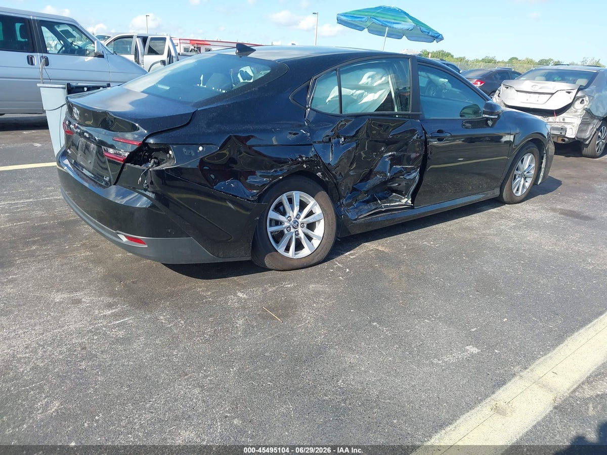 2025 TOYOTA CAMRY LE — снимка 4