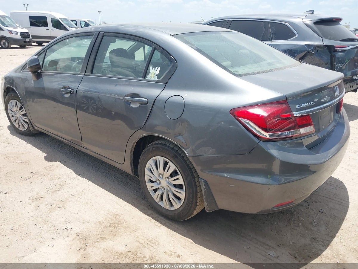 2013 HONDA CIVIC LX — снимка 3