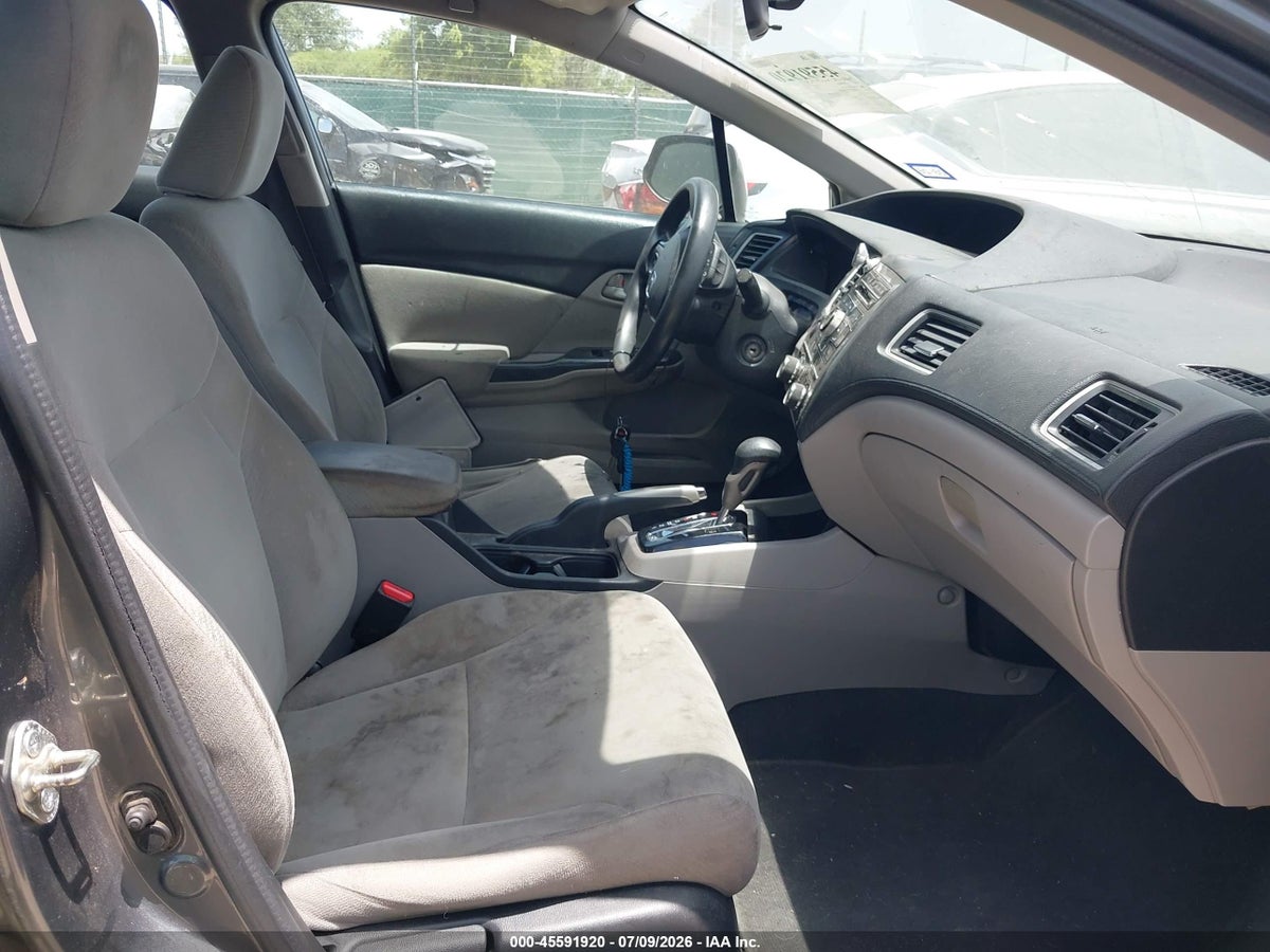 2013 HONDA CIVIC LX — снимка 5