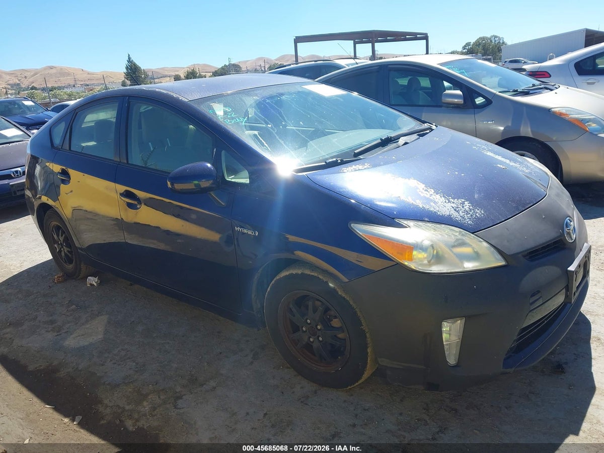 2012 TOYOTA PRIUS TWO
