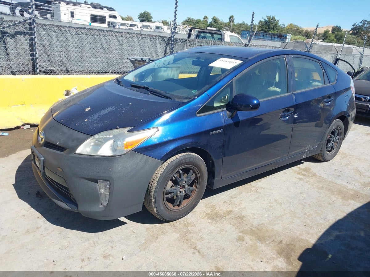 2012 TOYOTA PRIUS TWO — снимка 2