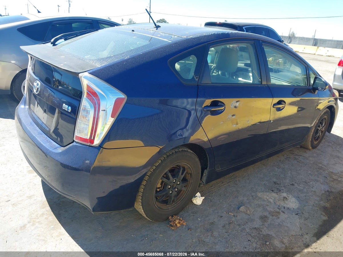 2012 TOYOTA PRIUS TWO — снимка 4