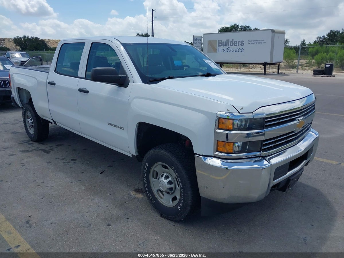 2016 CHEVROLET SILVERADO 2500HD WORK TRUCK