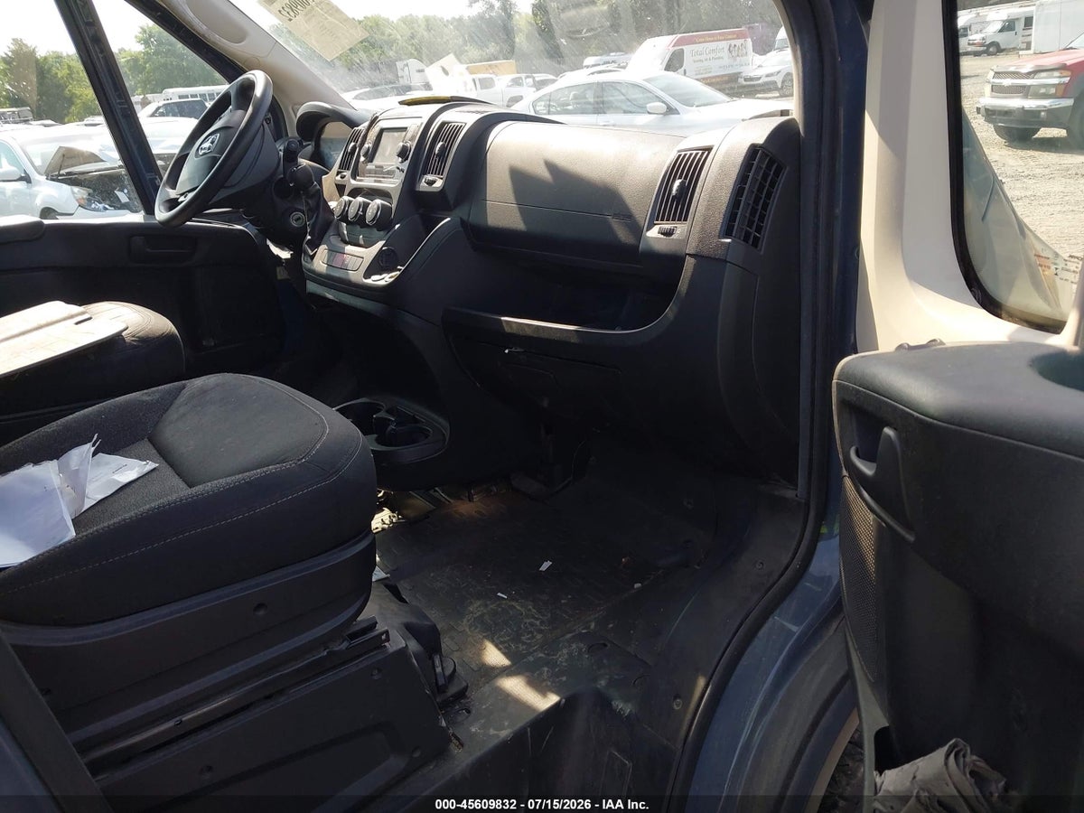 2019 RAM PROMASTER 3500 CARGO VAN HIGH ROOF 159 WB EXT — снимка 5