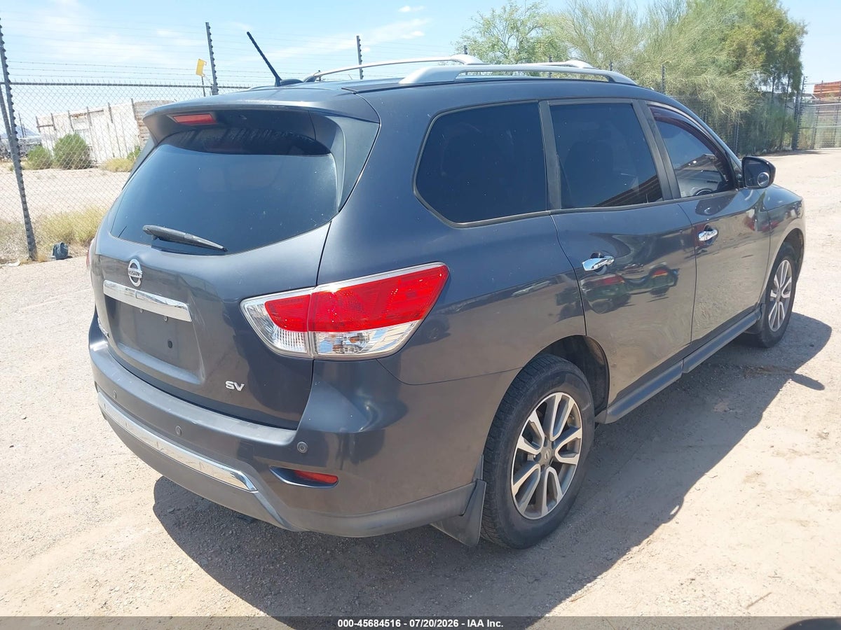 2013 NISSAN PATHFINDER SV — снимка 4