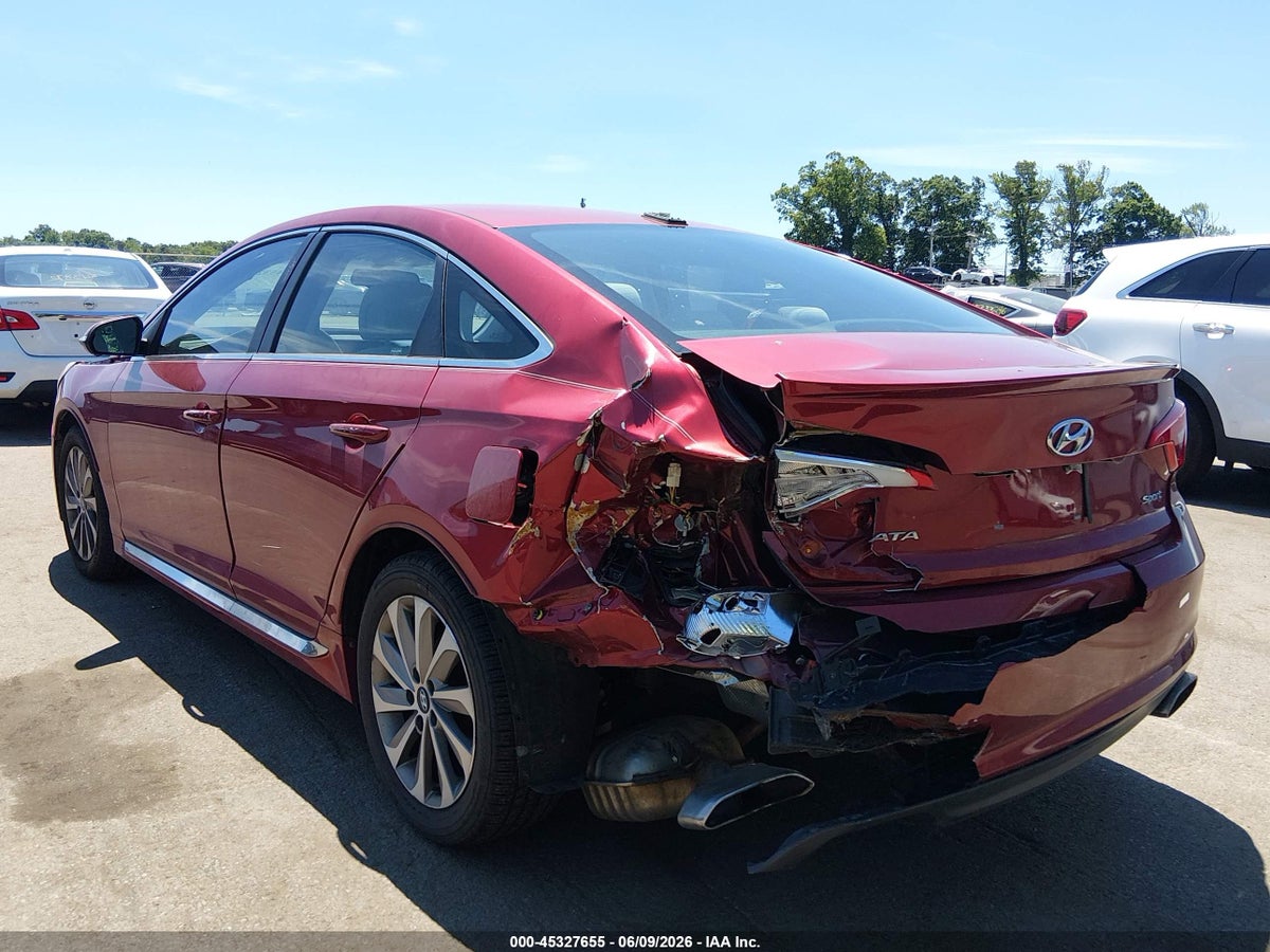 2016 HYUNDAI SONATA SPORT — снимка 3