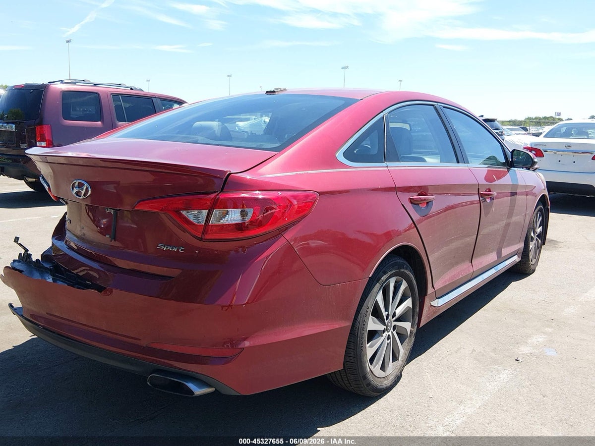 2016 HYUNDAI SONATA SPORT — снимка 4