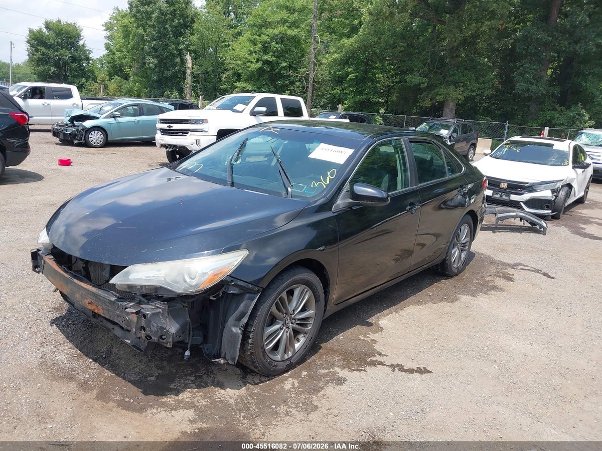 2016 TOYOTA CAMRY SE — снимка 2