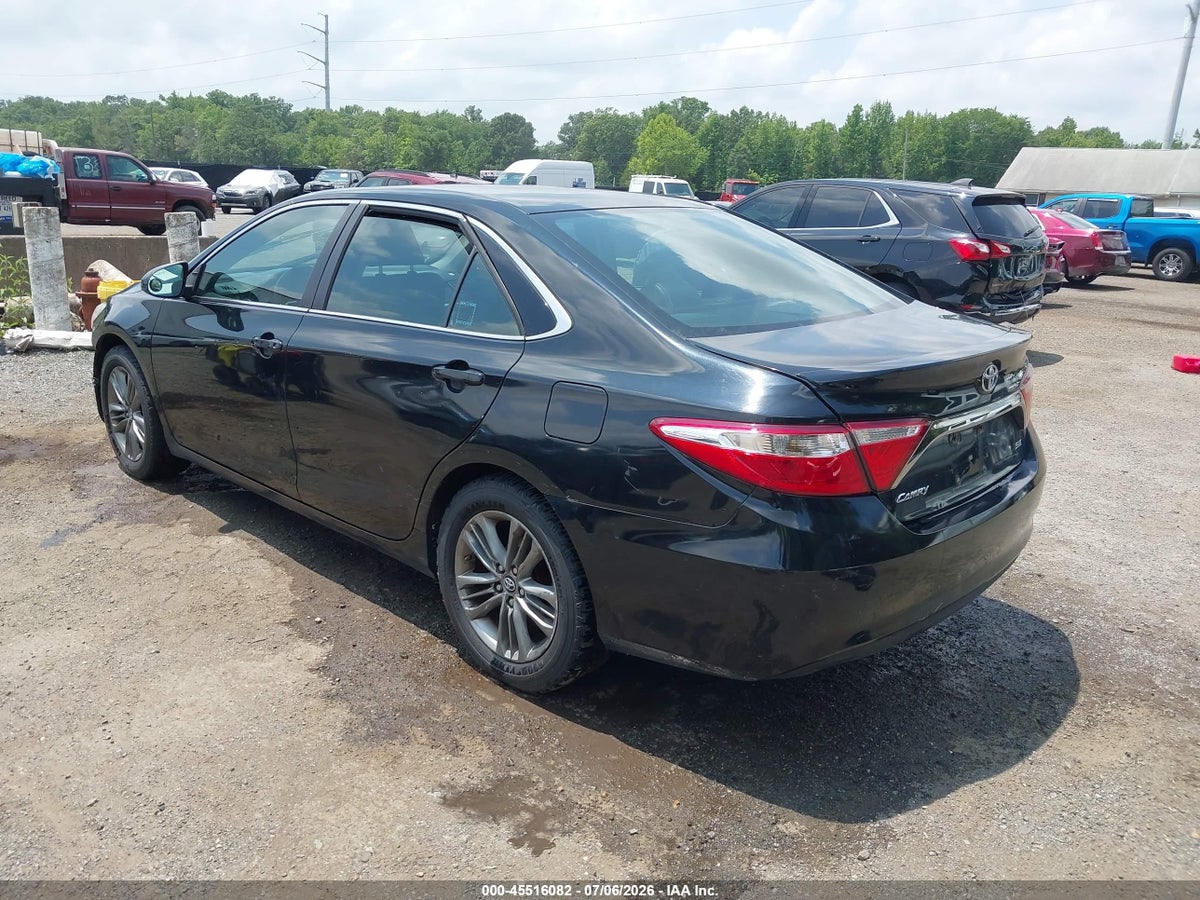 2016 TOYOTA CAMRY SE — снимка 3