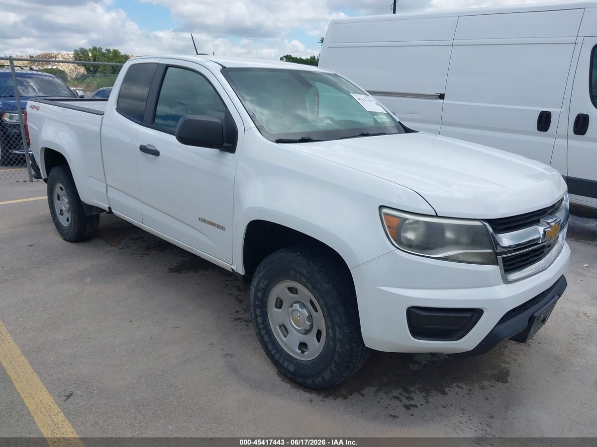 2017 CHEVROLET COLORADO 4WD WT